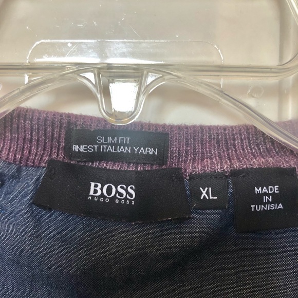 Boss Men's Longsleeves Sweater Fitted XL - Picture 3 of 7